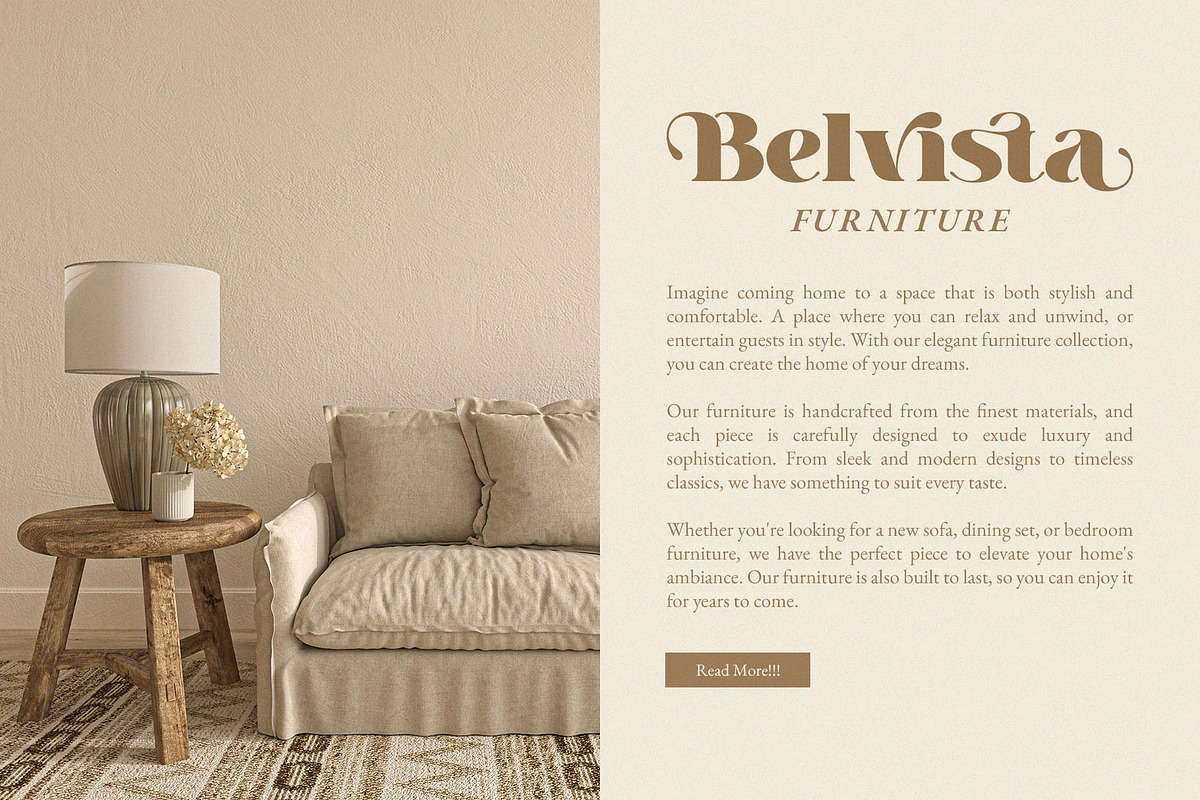Refile || Vintage Display Serif, a Serif Font by BrandSemut (Photo 2 of 10)