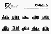 Panama City Skyline Icons, a Solid Icon by Akatype Studio (Thumbnail 1 of 3)