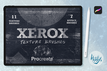 XEROX Brushes for Procreate