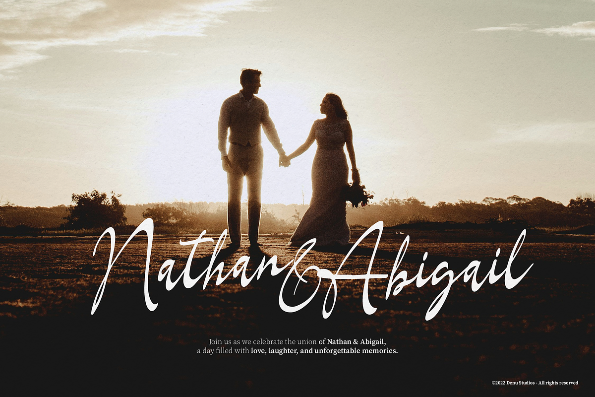 La gratesa | Signature Script, a Script Font by Denustudios (Photo 6 of 12)