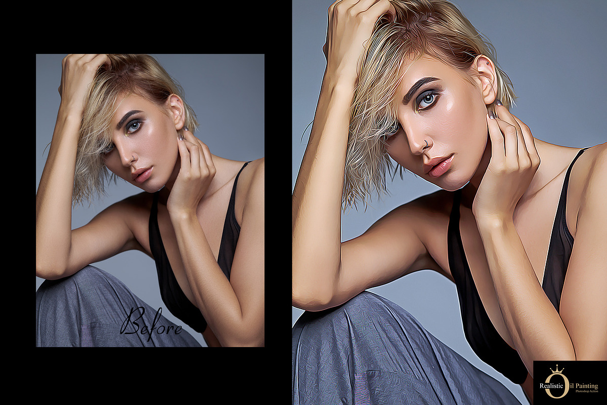 Realistic Oil Painting, an Action Add-On by PSD Action (Photo 5 of 11)