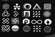 125+ Abstract Geometric Shapes, a Shape Add-On by Chipshpow Graphics (Thumbnail 9 of 11)