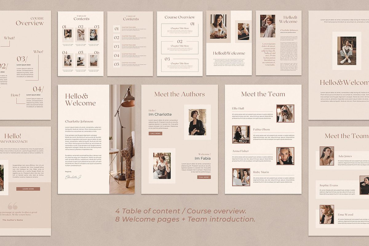 WorkBook Creator for Coaches, CANVA, a Marketing Template by Eesome Design Studio (Photo 4 of 15)