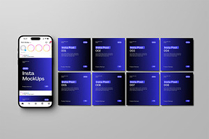 Instagram Mockup, a Product Mockup by mockarts