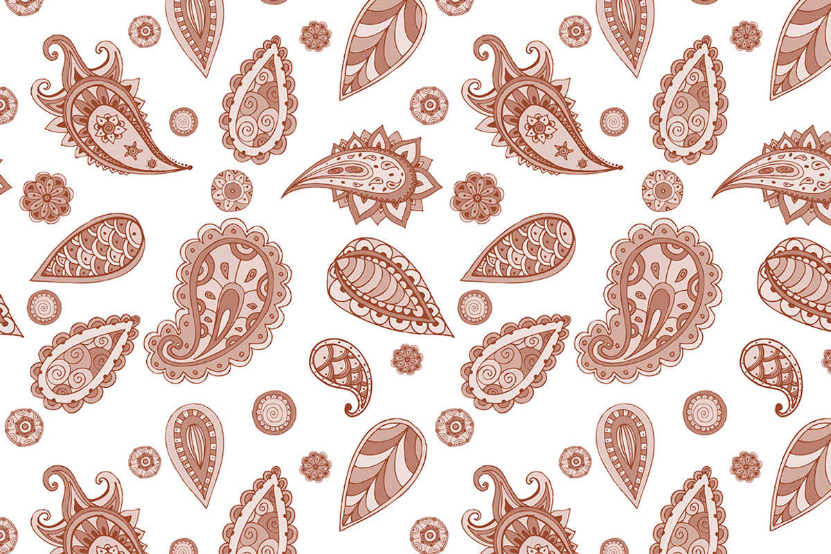 Paisley pattern, a Pattern Graphic by kizi