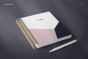 Coil Binding Planner Mockup Set, a Stationery Template by creatsy5 (Thumbnail 5 of 13)