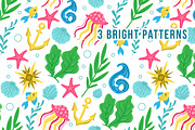 Mermaids - magic vector set, an Animal Illustration by Beauty Drops (Thumbnail 8 of 12)