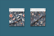 Fabric Swatch Cards Mockup, a Merchandise Mockup by Mels Brushes (Thumbnail 2 of 2)