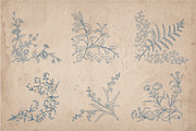 22 Vintage Floral Corners, an Object Graphic by Mr Vintage (Thumbnail 2 of 5)