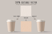 Stripy beige patterns, a Pattern Graphic by julianaapina (Thumbnail 6 of 6)