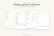 Printable & Fillable Moving Planner, a Stationery Template by CropUp Creative (Thumbnail 6 of 10)