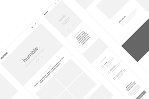 Axure Responsive Corporate Template3