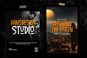 Factory Adventures Grunge Brush, a Blackletter Font by dansdesign (Thumbnail 10 of 12)