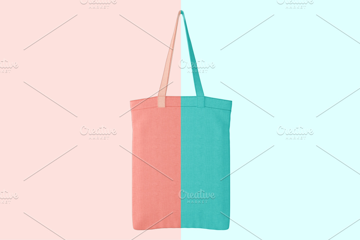 Canvas bag. PSD object mockup., an Apparel Mockup by NatalyaZelenova (Photo 6 of 6)