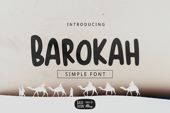 Barokah Font preview 6