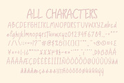 CS Agenda Dashed, a Handwritten Font by Craft Supply Co. (Thumbnail 8 of 8)