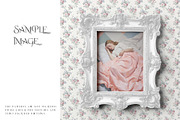 Vintage Frame & Wallpaper Mockup, a Household Mockup by mock-ups (Thumbnail 4 of 14)