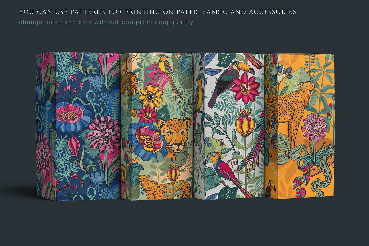 Wild Nature Vector Set, a Pattern Graphic by Molly art (Photo 7 of 9)