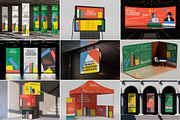 Conference & Event Branding Mockups, a Mockup by Vitora Mockup (Thumbnail 1 of 19)