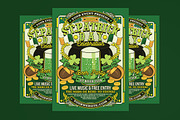 St Patricks Day Beer Party Flyer, a Flyer Template by Muhamad Iqbal hidayat (Thumbnail 1 of 4)