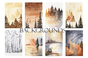 Magic of november, an Animal Illustration by Love Watercolor Store (Thumbnail 2 of 12)