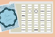 Boho chic design brushes Early bird, a Brush Add-On by Big Bundles Shop (Thumbnail 27 of 36)