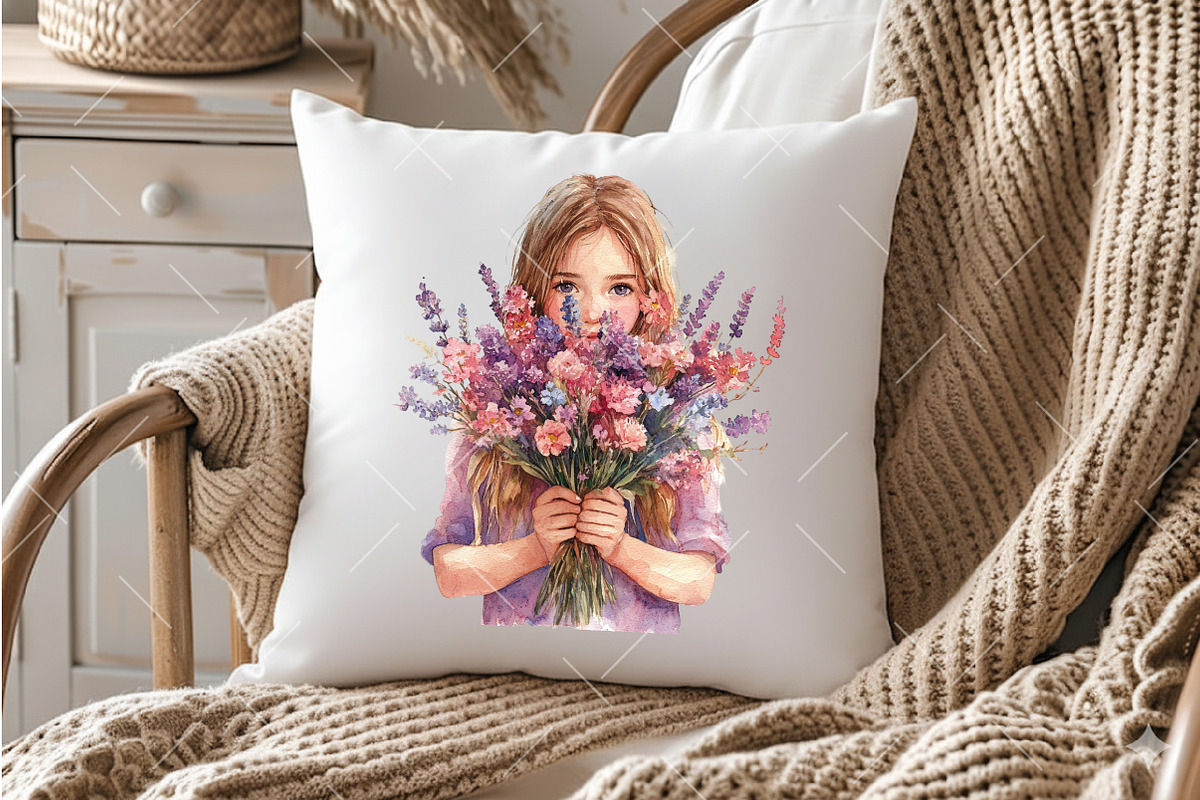 Springtime Serenity Clipart, an Illustration by OK Design (Photo 6 of 6)