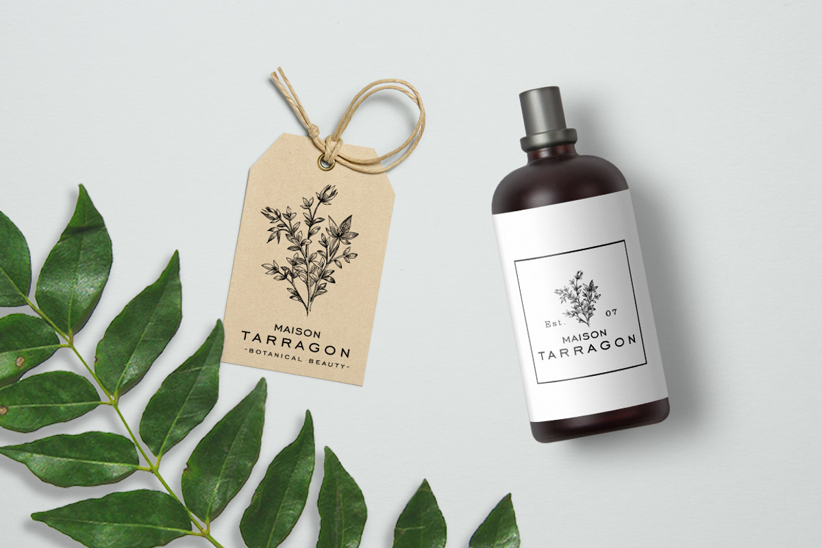 Floral logo and branding bundle, a Branding & Logo Template by Negative Space (Photo 3 of 6)