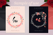 Lovely Hearts Monograms IV, a Decorative Illustration by The Wedding Shop (Thumbnail 2 of 6)