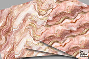Rose Gold Marble Texture Granite, a Pattern Graphic by Fine Purple Elephant (Thumbnail 4 of 5)