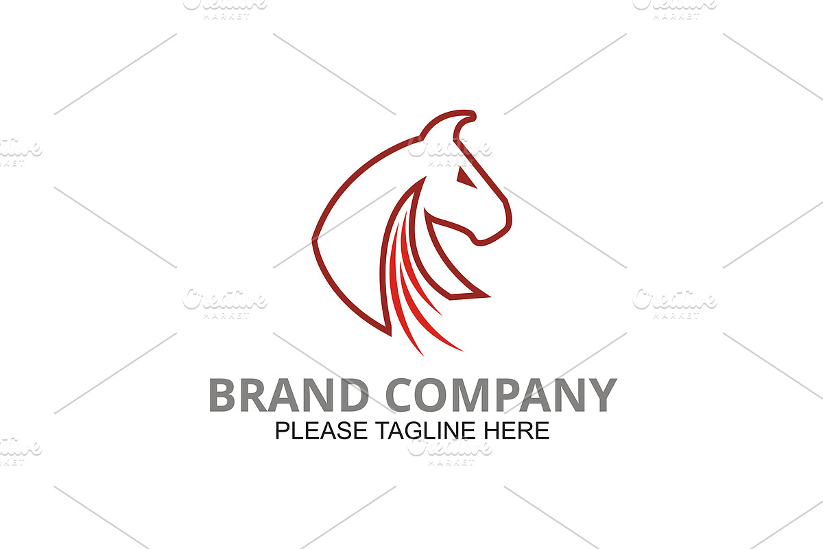 20 Logo Horse Templates Bundle, a Branding & Logo Template by Friendesigns (Photo 14 of 21)
