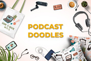 Podcast doodles, a Technology Illustration by helgascandinavus (Thumbnail 1 of 9)