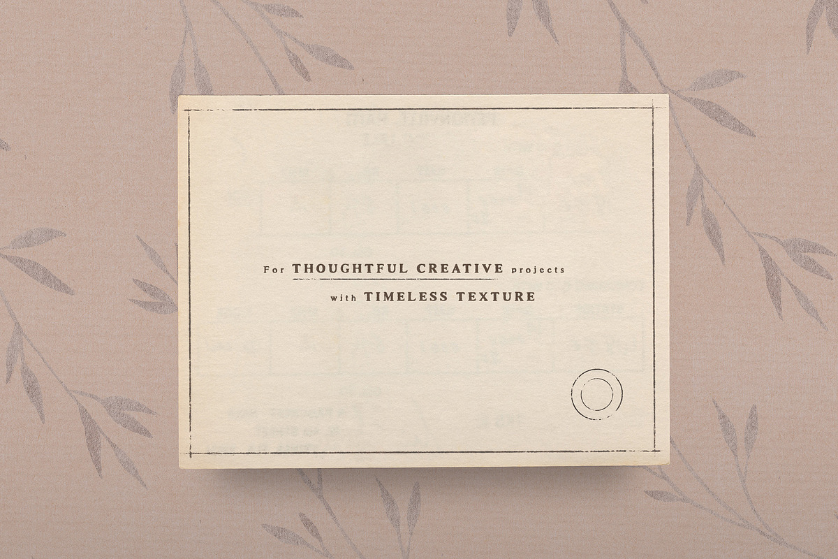Paper Note—Nostalgic Design Toolkit, an Object Graphic by Basia Stryjecka (Photo 31 of 39)
