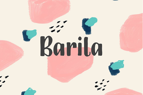 Barila Multilingual Font preview 7