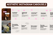 Aesthetic IG Carousel Templates, a Social Media Template by My Social Boutique (Thumbnail 3 of 5)