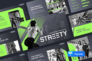 STREETY - Sport Keynote, a Presentation Template by rgbryand (Thumbnail 1 of 9)