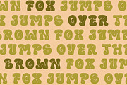 BloomBops | Psychedelic Typeface, a Font by Brew & Butcher Studio (Thumbnail 8 of 10)
