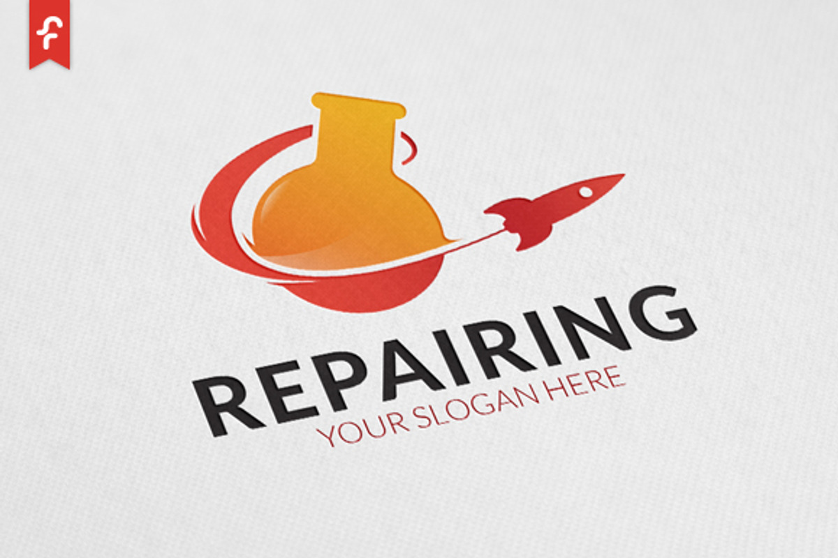 Repairing Logo, a Branding & Logo Template by ft.studio