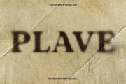 Vintage Halftone Text Effect, a Layer Style Add-On by dokudokunomi (Thumbnail 1 of 4)