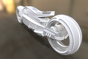 Sci-fi concept motorcycle, a Cars & Vehicle 3D Model by Snji | 3D Models (Thumbnail 12 of 16)