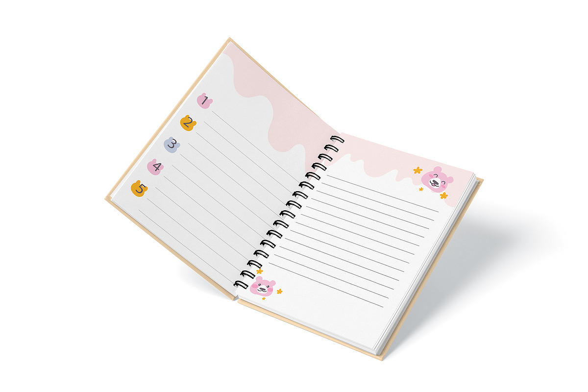 Spiral Notebook Mockup, a Product Mockup by Mockupfit (Photo 9 of 29)