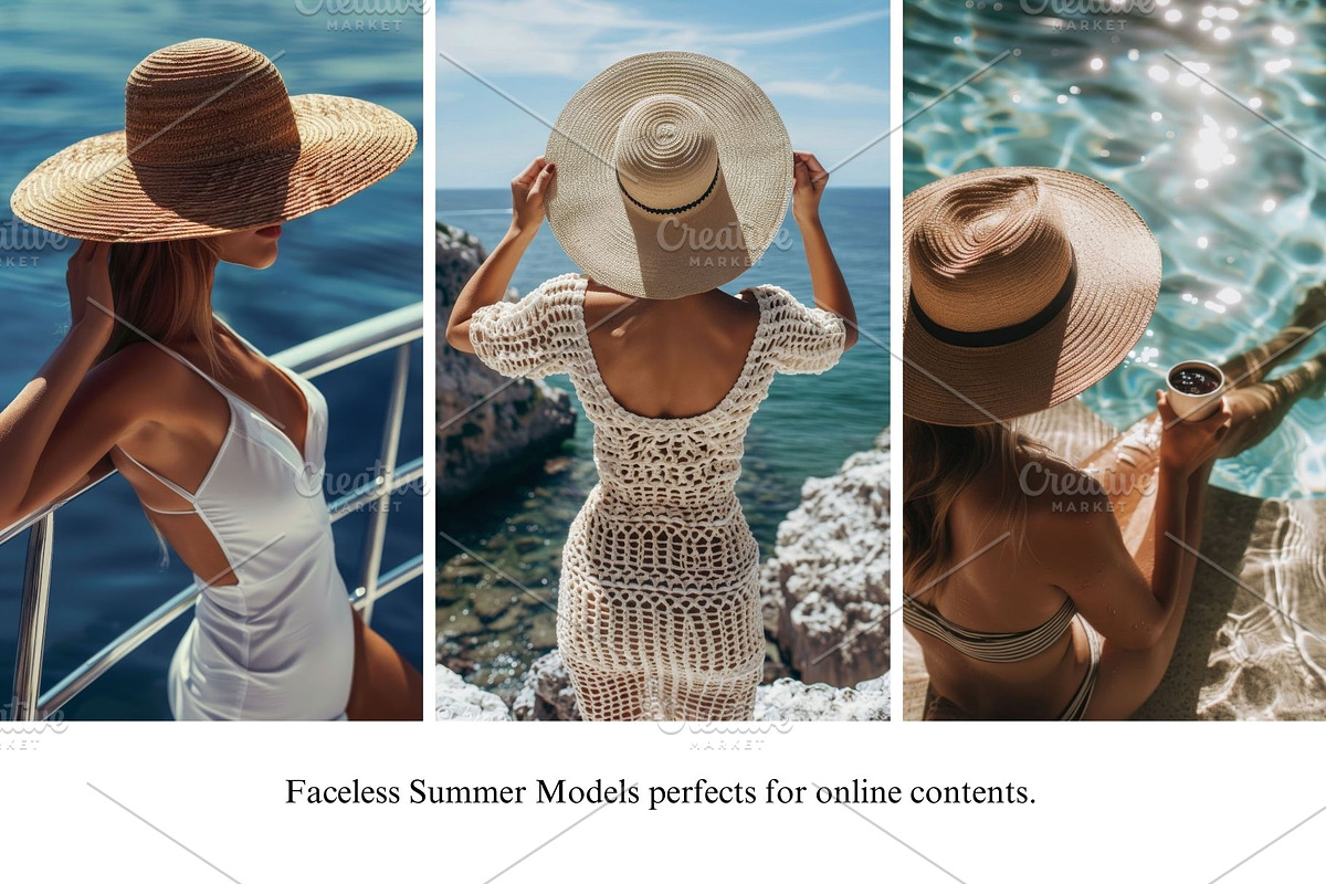 80 Faceless Summer Beach Photos, a Beauty & Fashion Photo by GloryStarDesigns (Photo 7 of 10)