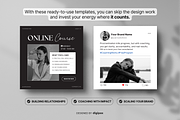 Coach Static Ad Templates Canva, a Social Media Template by DigiPax (Thumbnail 5 of 11)