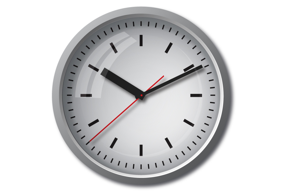 Wall mounted digital clock. preview 5
