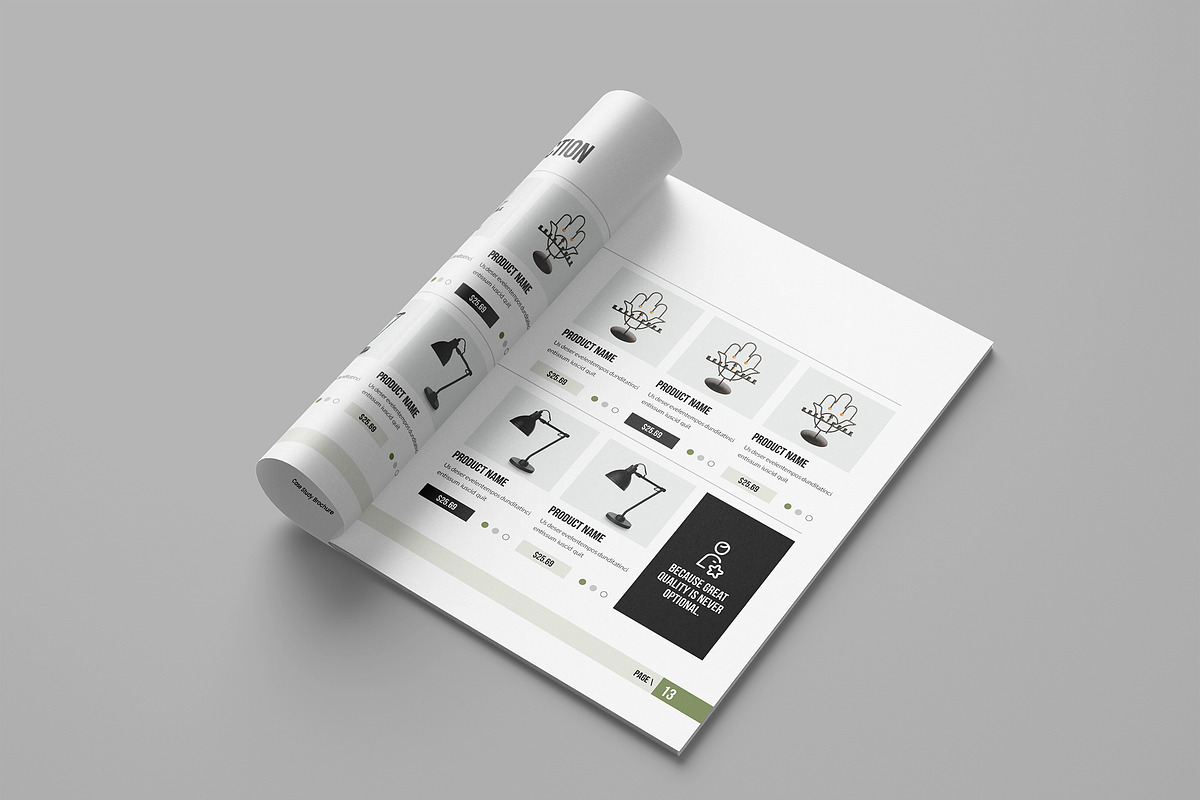 Product Catalog Brochure Template, a Brochure Template by Spark_Creative (Photo 7 of 13)