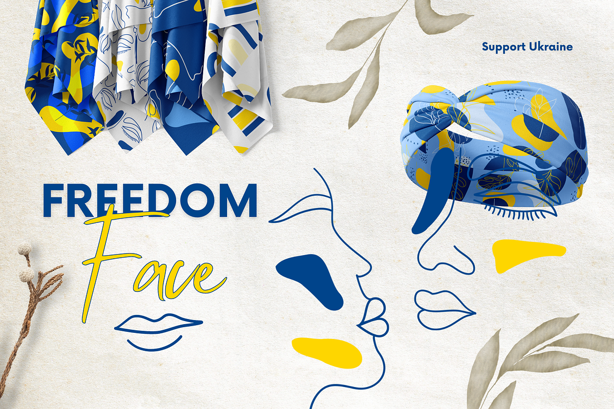 Ukrainian Freedom Boho Collection, a Decorative Illustration by Iryna Danyliuk (Photo 1 of 5)