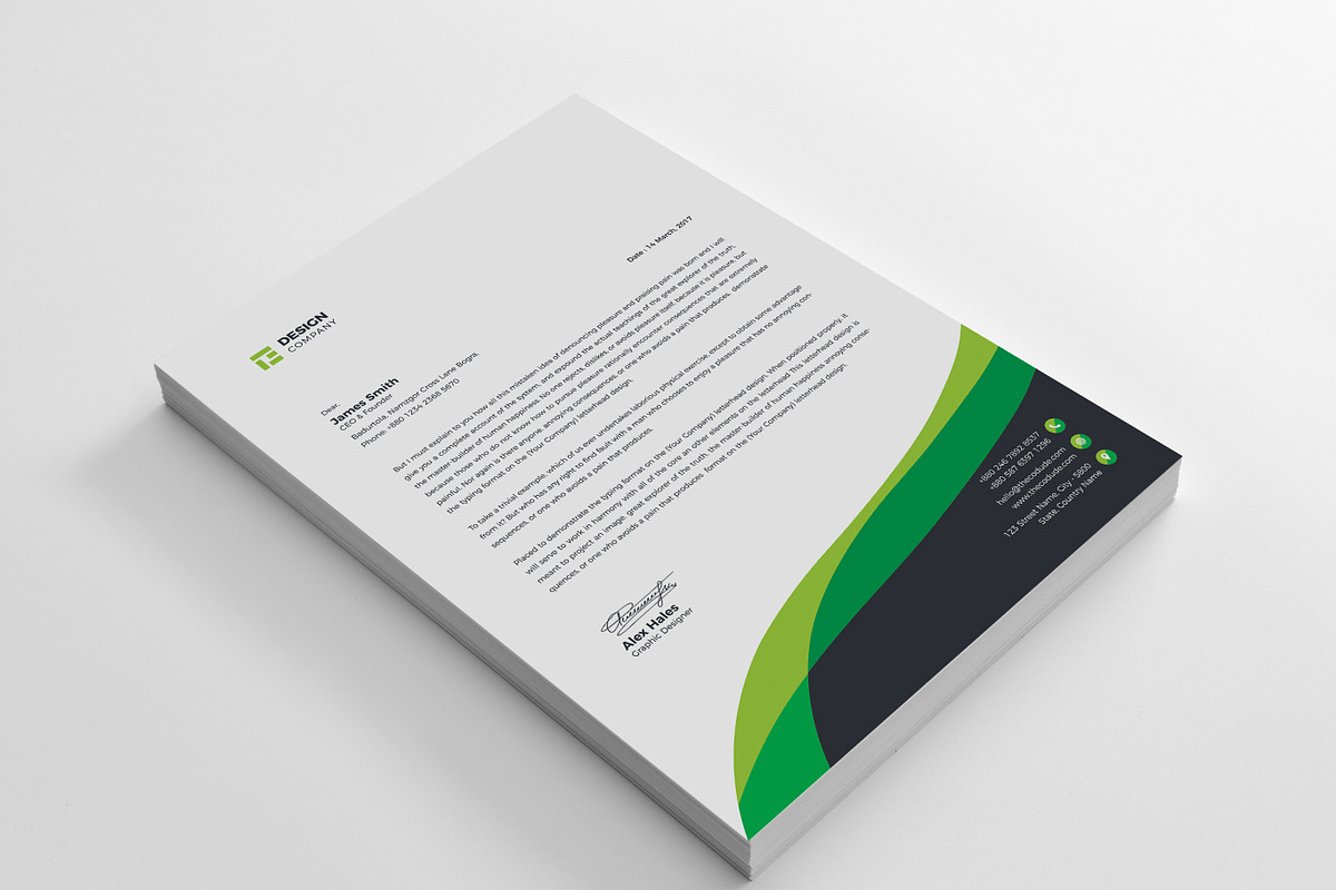 Letterhead, a Stationery Template by Thecodude (Photo 5 of 5)