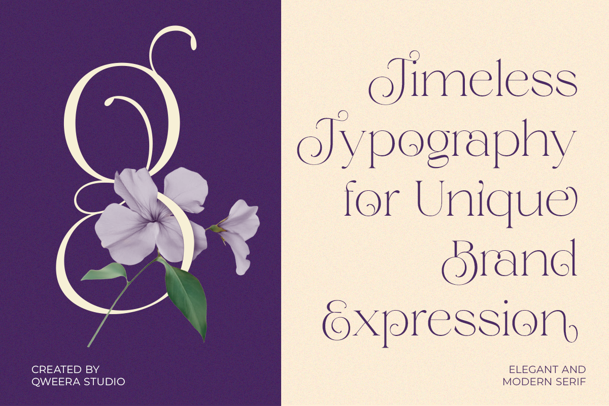 Annagia - Modern Elegant Luxury, a Serif Font by Qweera Studio (Photo 3 of 12)
