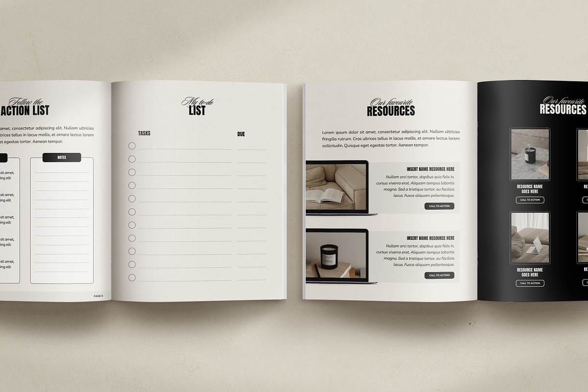 NOLE / 2in1 Ebook & Workbook Kit, a Magazine Template by Wildnun Studio (Photo 37 of 44)