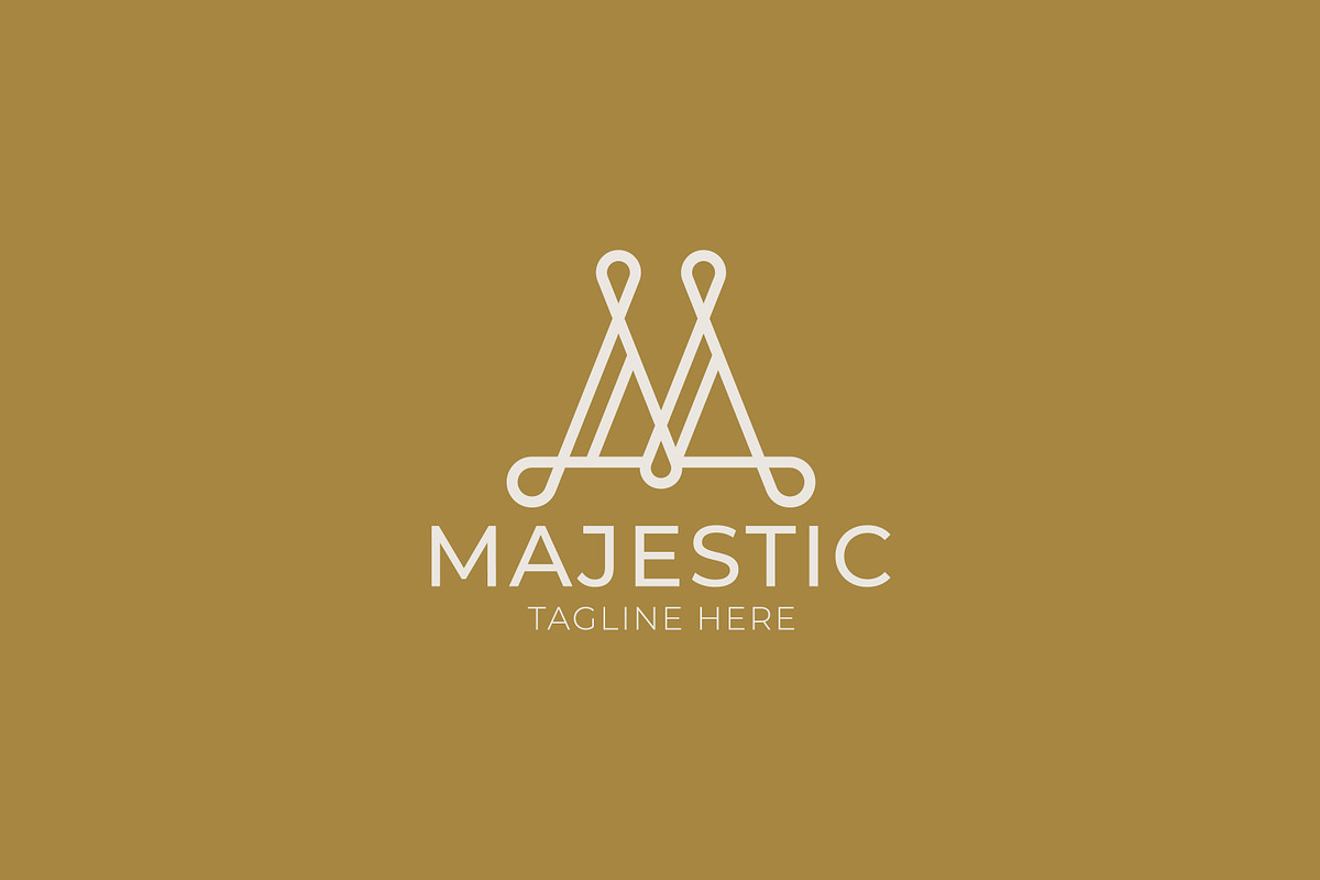 Golden Majestic Letter M Logo, a Branding & Logo Template by Signatoro (Photo 3 of 3)